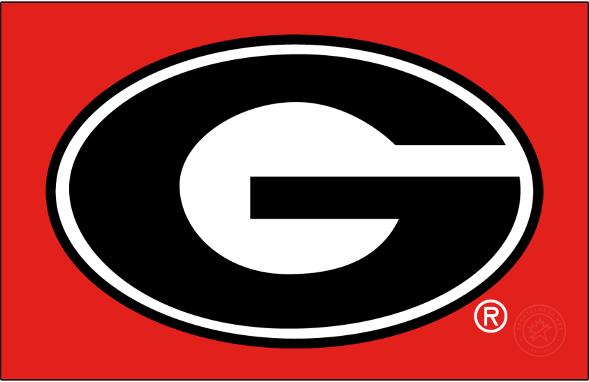 Georgia Bulldogs 1964-2015 Primary Dark Logo iron on transfers for T-shirts